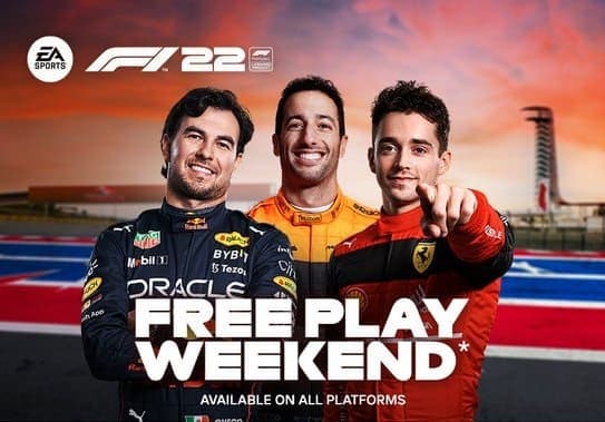F1 2022 free weekend για PlayStation/XBOX/PC