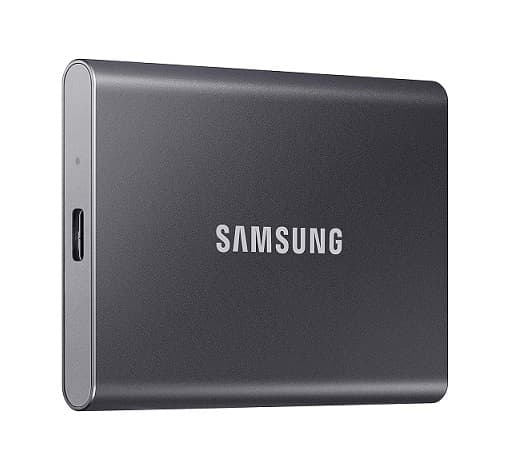 Εξωτερικός SSD Samsung T7 Portable 2TB USB 3.2 με 166.18€ - Amazon DE