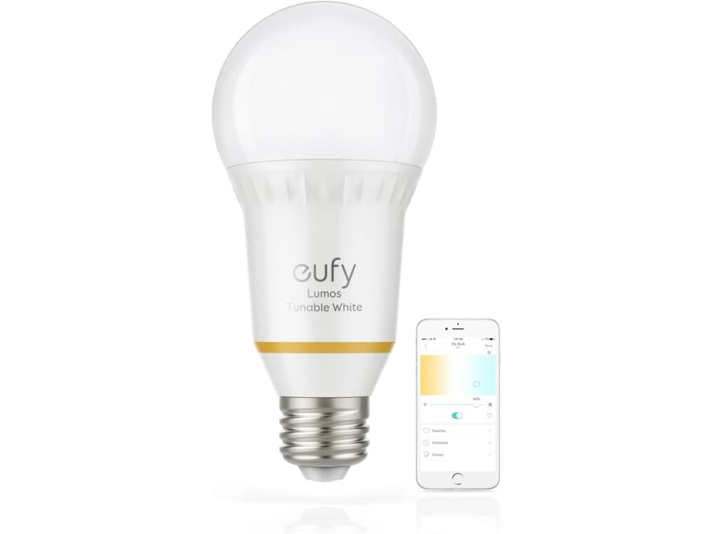 Anker Eufy Lumos Έξυπνη λάμπα LED, Tunable Λευκό 2700Κ-6500K, WiFi (Δε χρειάζεται Hub) 270°, 800 lumens - T1012V21