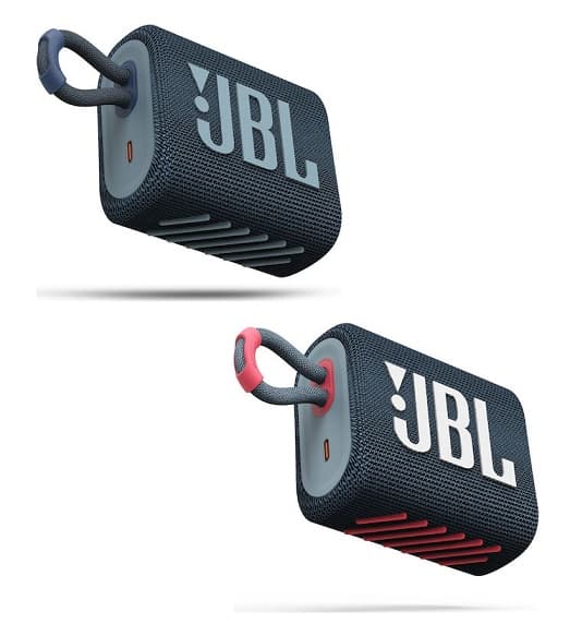 2 x Φορητά Ηχεία JBL GO 3 με 52,85€ από το Amazon