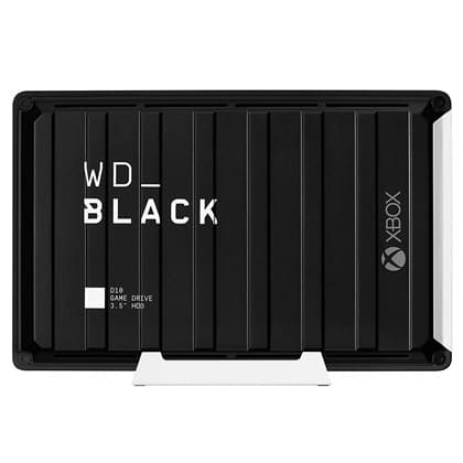 WD_BLACK D10 12TB Game Drive for Xbox One 7200RPM