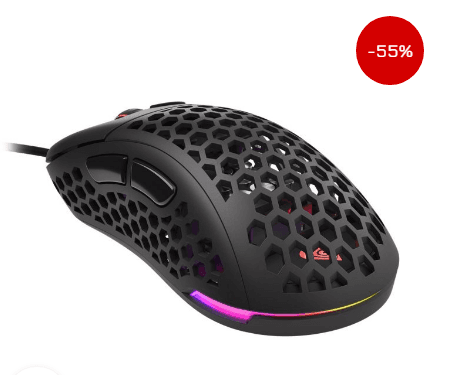 Genesis XENON 800 RGB Gaming Ποντίκι 16000 DPI Μαύρο, στα 25€, από tetrabyte.gr