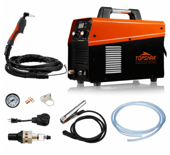 Topshak TS-CUT40 40A Plasma Cutter 110V/220V Dual Voltage AC DC IGBT Cutting Welding Machine Welder with LCD Display - EU Plug, στα 86,90€, από Banggood (αποθήκη Τσεχίας)
