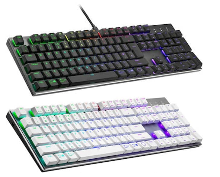 CoolerMaster SK652 Gaming Μηχανικό Πληκτρολόγιο με TTC Red διακόπτες και RGB (Αγγλικό US), στα 59,90€ και CoolerMaster SK653, στα 69,90€, στα You, Msystems και Websupplies και CoolerMaster SK620, στα 49,90€ (Msystems) 