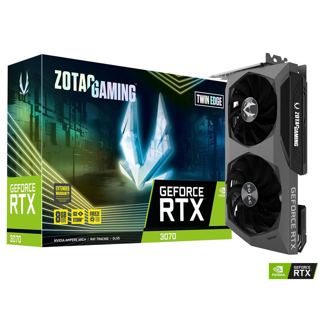 Zotac VGA GeForce RTX 3070 Twin Edge LHR 8 GB