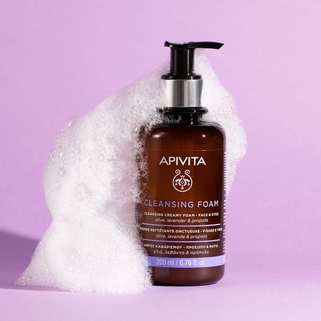 Δώρο Apivita Face cleansing Αφρός Καθαρισμού 200ml με κάθε παραγγελία στο apivita.com