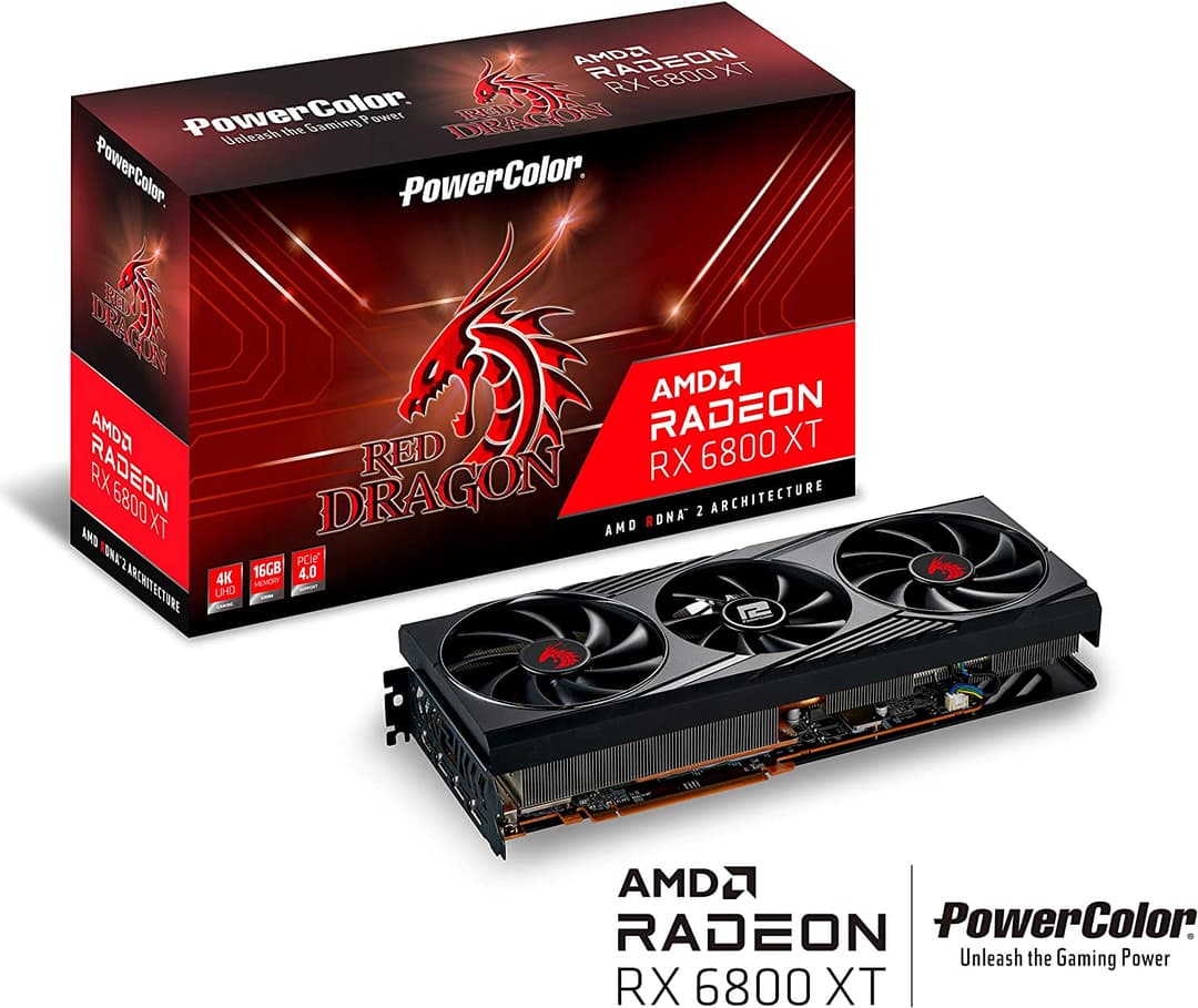 PowerColor Radeon RX 6800 XT 16GB Red Dragon Κάρτα Γραφικών