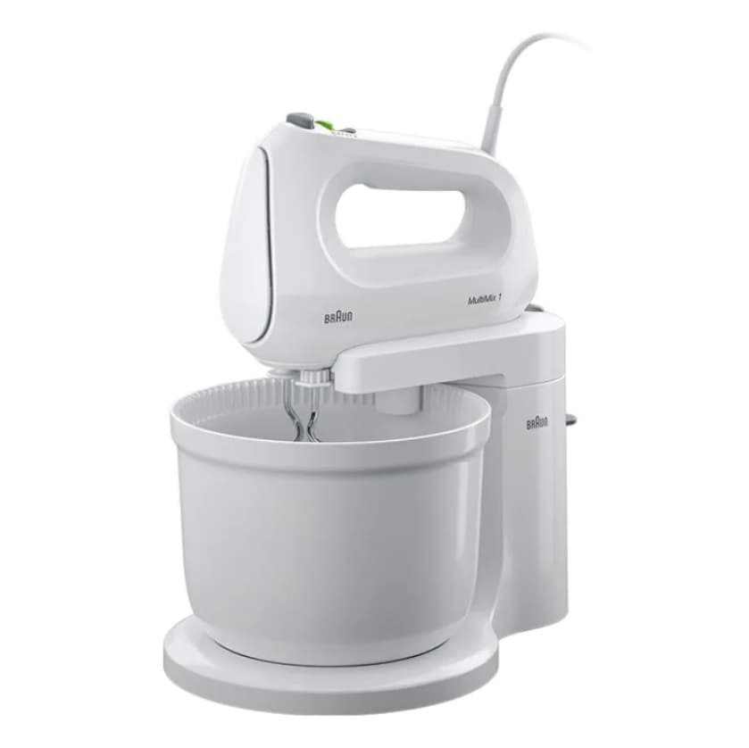Braun HM1070WH Μίξερ 400W με Πλαστικό Κάδο 3lt