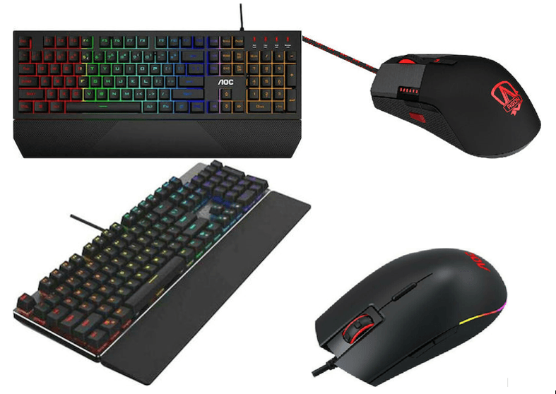 Gaming πληκτρολόγια και ποντίκια AOC σε  προσφορά, από websupplies