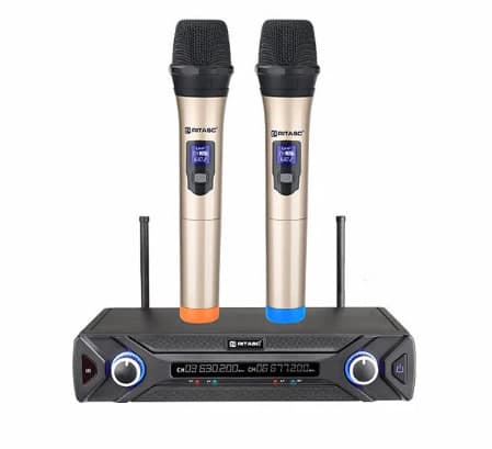 RITASC U28 2 pcs Wireless Microphone System LCD Display Professional Home KTV Set, στα 29,68€, Banggood