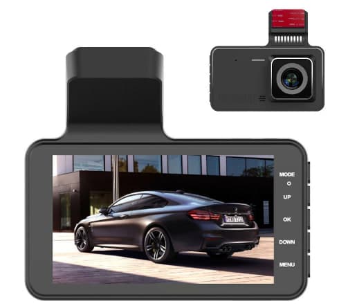 4 Inch Dash Cam HD 1080P Car DVR Front Rear Dual Recording Reversing Image 24H Parking Dual Lens Driving Recorder, στα 29,06€, Banggood