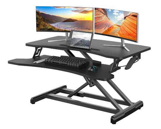 BlitzWolf BW-ESD1 Converter Pneumatic Lifting Table Adjustable Height Computer Workstation, στα 62,88€, Banggood (αποθήκη Τσεχίας)
