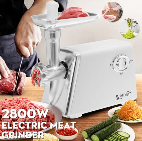 2500W Electric Meat Grinder Sausage Maker Meat Stuffing Machine Vegetable Cutting Mixer, στα 21,85€, Banggood