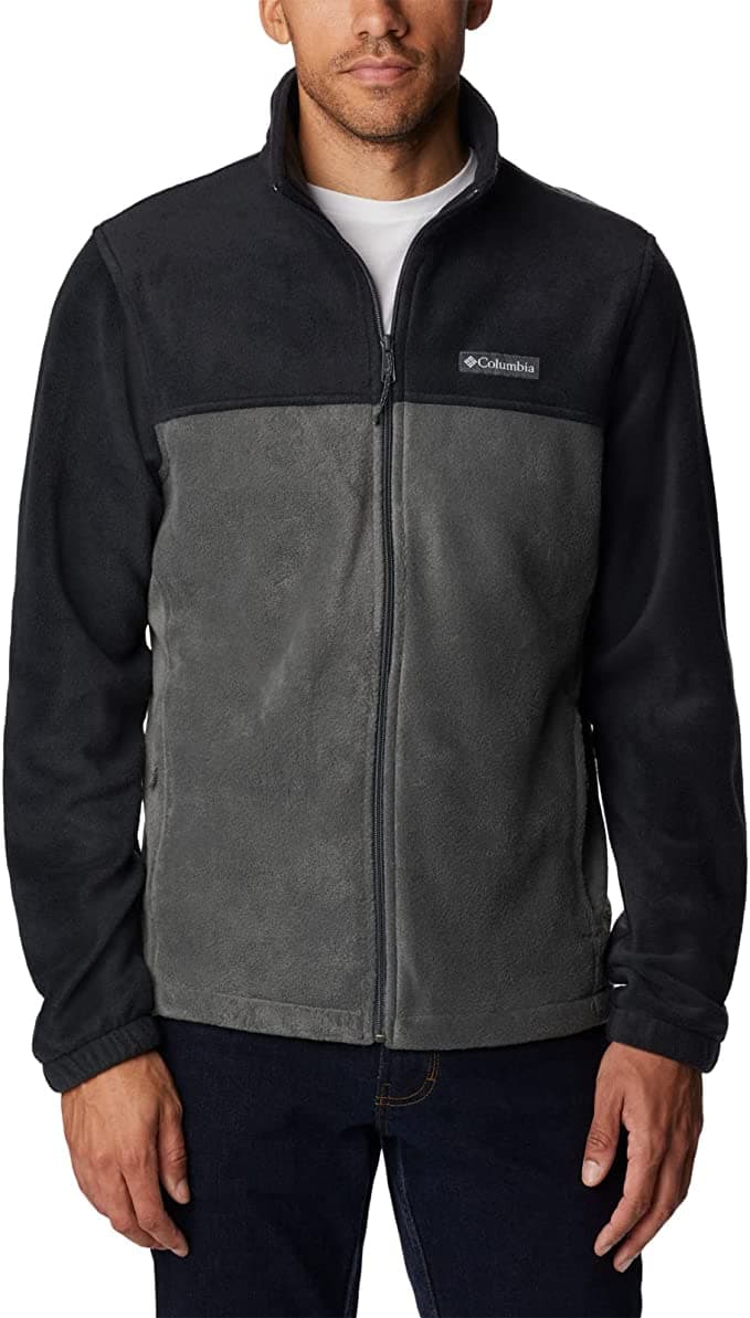 Columbia Steens Mountain Ανδρική Ζακέτα Fleece με Φερμουάρ