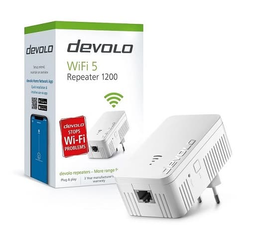 Devolo Wi-Fi 5 Repeater 1200 με 39.90€ - Γερμανός