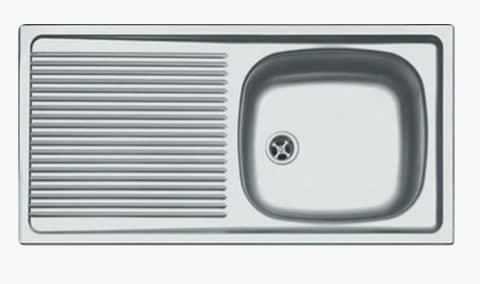 Franke Smartline New Easy Ένθετος Νεροχύτης Inox Σατινέ Μ86xΠ43.5cm Ασημί, στα 35€, από το PRAKTIKER (και άλλες προσφορές σε νεροχύτες)