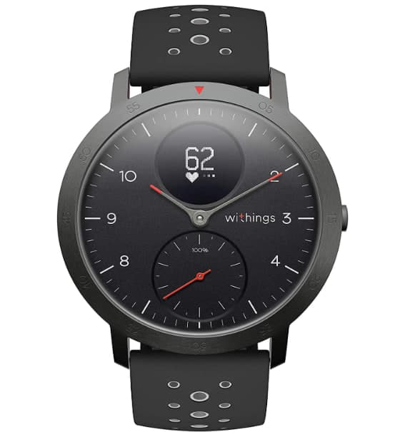 Withings Steel HR Sport Hybrid Smartwatch 40mm, Activity Fitness Heart Rate Sleep Monitor, GPS, Αδιάβροχο 50μ. Μαύρο, στα 126,05€, από Amazon.fr