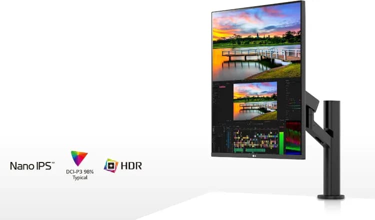 LG 28MQ780-B 27.6″ Double-QHD 2560 x 2880 IPS Monitor 
