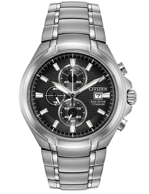 Citizen CA0700-86E, Ρολόι Χρονογράφος, Promaster, Eco drive, Super Titanium, κρύσταλλο ζαφείρι, με Μεταλλικό Μπρασελέ σε Ασημί χρώμα, 43mm, στα 205,16€, από Amazon.de