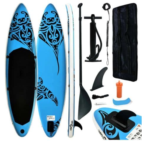 EInflatable Stand Up Paddling Board Surfboard With Inflatable Paddle Board Accessories Max Load 140kg 305x76x15cm, στα 145,44€, Banggood (Αποθήκη Ολλανδίας)