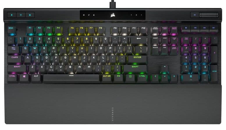 Corsair K70 RGB Pro Gaming Μηχανικό Πληκτρολόγιο με Cherry MX Red διακόπτες και RGB φωτισμό (Ελληνικό), στα 99,99€, Msystems