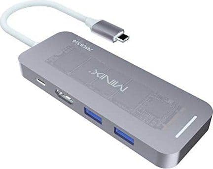 MiniX NEO-S2 Neo Storage 240GB space Grey, USB-C 3.0