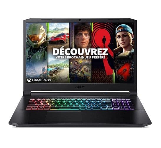 Acer Nitro 5 AN515-57-52LR Laptop (15,6'' FHD IPS 144Hz, i5-11400H, RTX 3060, 16GB, 512GB, W11, AZERTY)