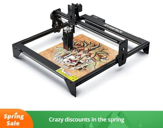 ATOMSTACK A5 M40 40W Laser Engraving Machine Wood Cutting Upgraded Design Desktop DIY Windows/MAC Ultra-Fine Laser Focal Area , στα 147,86€, Banggood 