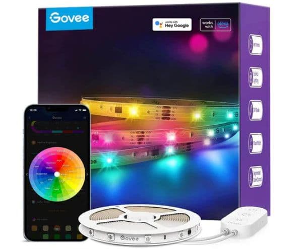Govee RGBIC Basic Wi-Fi + Bluetooth LED Strip Lights, 5m, στα 20,49€, eu.govee.com