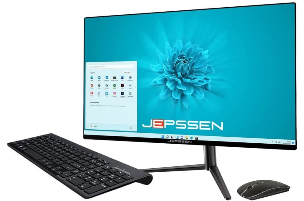 (All in One PC) Jepssen Onlyone PC Maxi Plus i3 12100 16GB SSD1TB NVMe, 27'' Monitor, Black, Windows 11 PRO, στα 628,76€, amazon.de