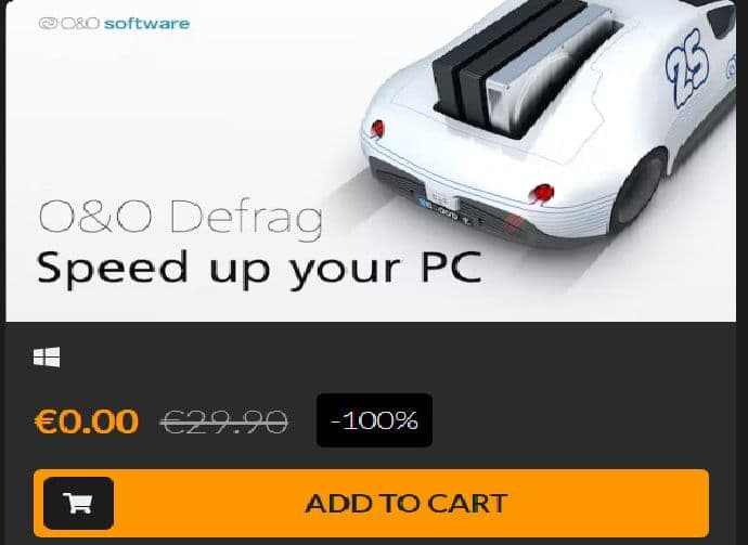Δωρεάν (από 29,90€) το O&O Software Defrag 25 (Speed Up Your PC), από το fanatical