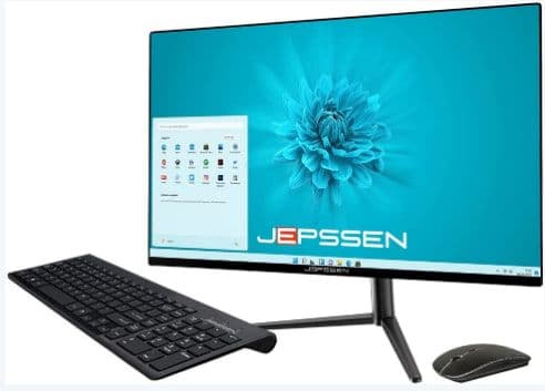 (All in One PC) Jepssen Onlyone PC Maxi Plus i3 12100 16GB SSD1TB NVMe, 27'' Monitor, Black, Windows 11 PRO, στα 599,39€, amazon.de