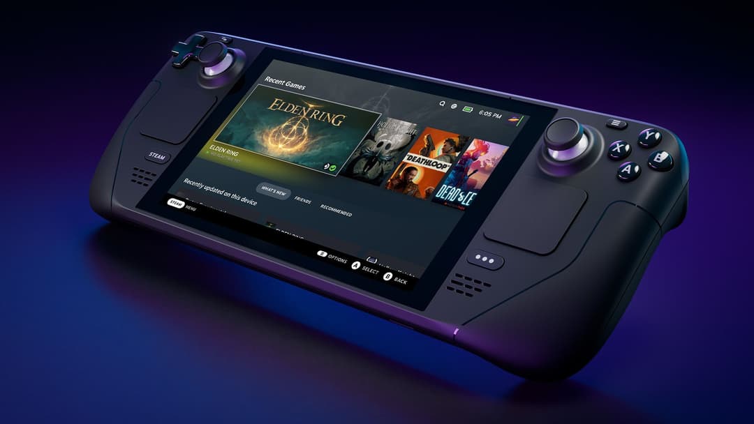 Steam Deck Παιχνιδομηχανή από 377€