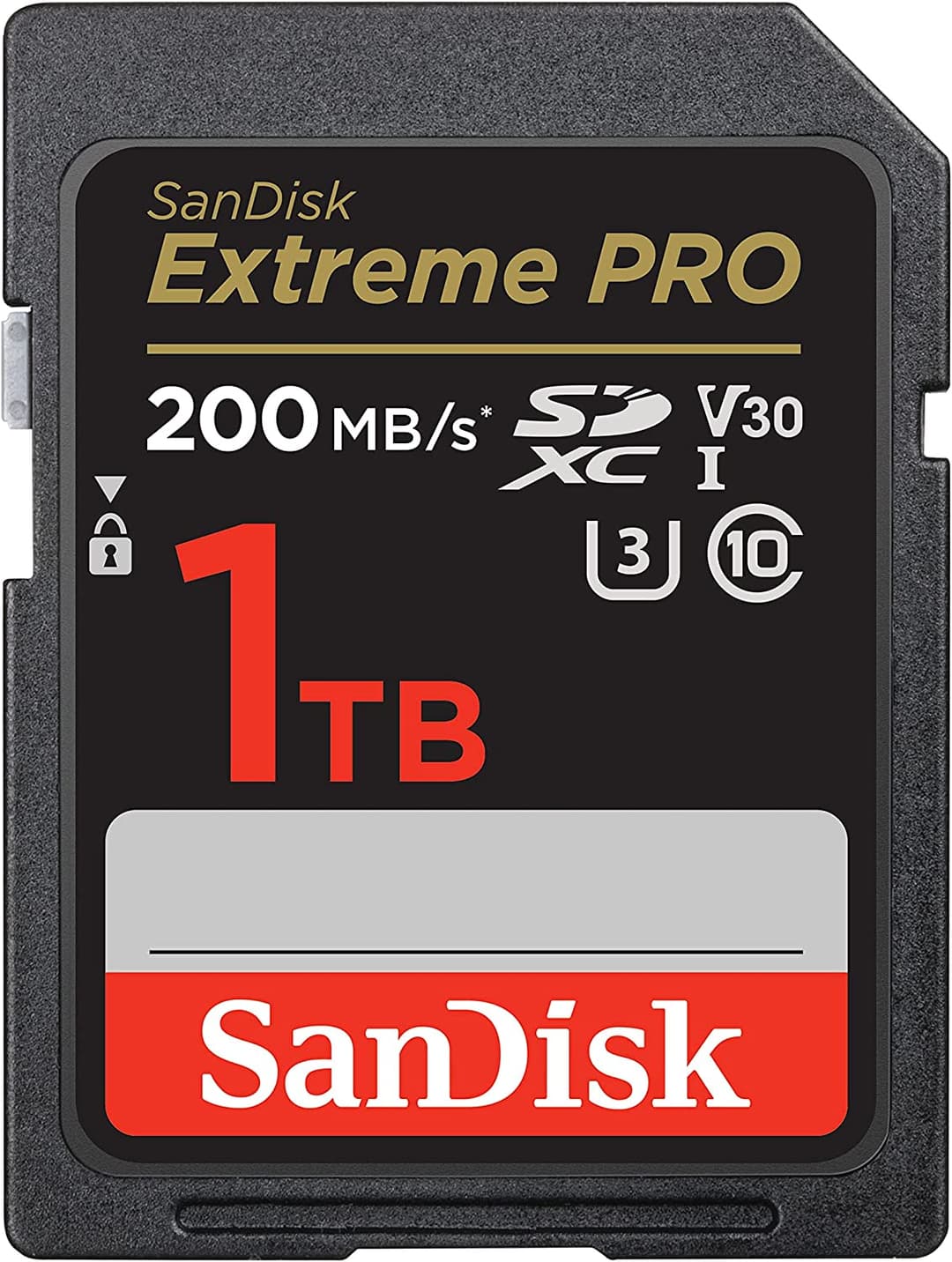 Sandisk Extreme Pro SDXC 1TB Class 10 U3 V30 UHS-I 200MB/s