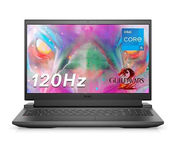  Dell G15 5511 laptop, i5-11260H, 8GB RAM, 512GB SSD, GeForce RTX 3050, 15.6" FHD, 120Hz, IPS 250 nits, QWERTY español