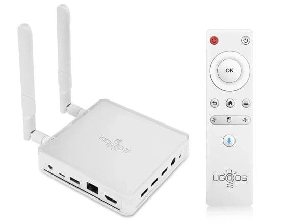 UGOOS AM7 Amlogic S905X4 Android 11 Smart TV BOX DDR4 4GB RAM 32GB ROM WiFi 6 4K HD Support AV1 CEC HDR 1000M Bluetooth 5.0, στα 36,76€, Banggood 