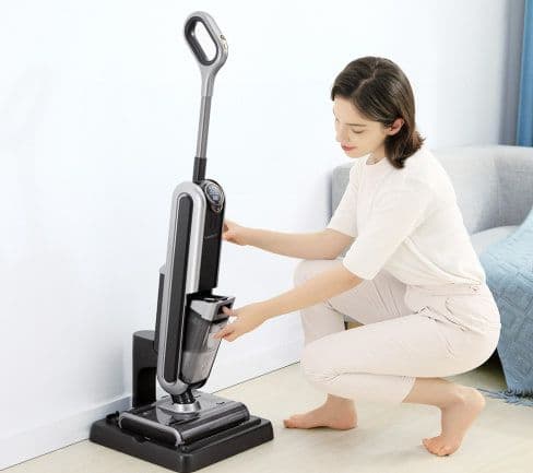 Uwant X100 Handheld Cordless All-in-one Multi-Surface Wet Dry Vacuum Cleaner 600ml Water Tank 4000mAh Battery, στα 172,40€, Geekbuying,Αποθήκη Πολωνίας
