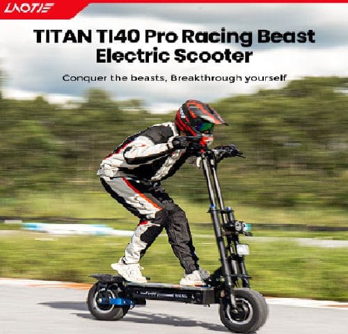 LAOTIE® TITAN TI40 Pro 72V 43.2Ah 21700 Battery 8000W Dual Motor Foldable Electric Scooter 150km Mileage 200kg Max Load EU Plug, στα 1599€, Banggood (Aποθήκη Τσεχίας)