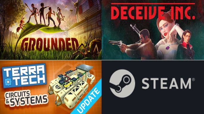 Play free this weekend (3 ημέρες), τα Grounded, Deceive Inc και TerraTech, στο Steam