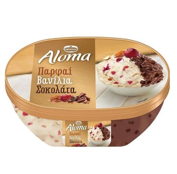 Όλα τα παγωτά Aloma 50%  (επίσης τα Milka, Oreo και άλλα)