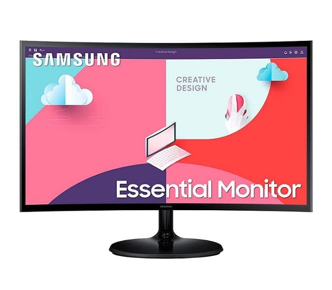 Samsung S36C Essential Monitor 24" (Curved VA FHD FreeSync 4ms 75Hz) 113.13€ - Amazon DE