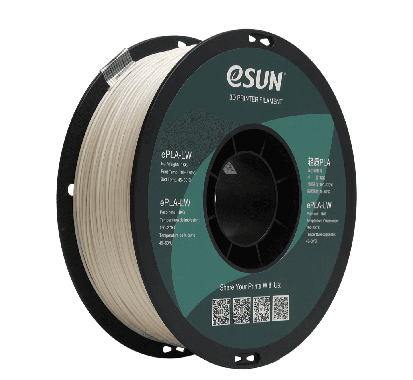 eSUN PLA-LW 3D 1.75mm 1KG Filament για 3D Printer