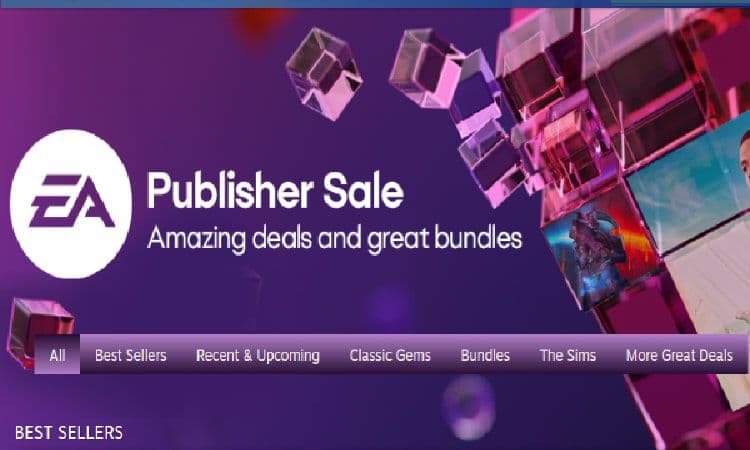 EA Publisher Sale με πολλές προσφορές σε μεμονωμένα παιχνίδια και bundles, Steam