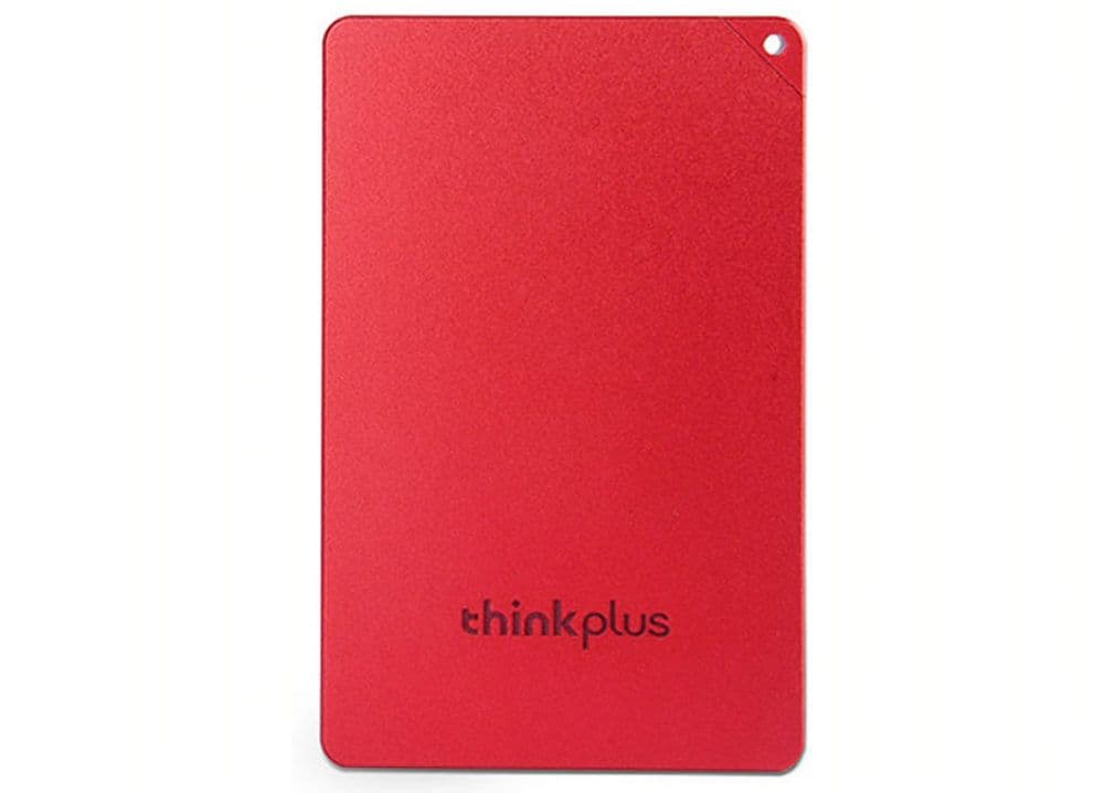 Lenovo Thinkplus PSSD Type-C & USB3.1 Gen2 Portable External SSD 1TB for PC, Laptop, Phone - Red, στα 43,96€, από το Banggood