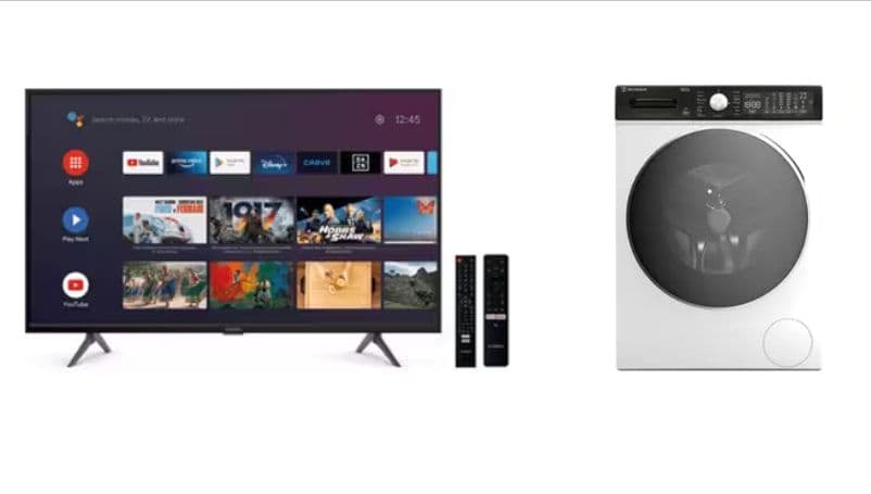 Πλυντήριο Ρούχων MORRIS WIW-10128 10kg, στα 359€ και Τηλεόραση Strong LED 32" HD Ready Android SRT32HC5433U, στα 88,99€, Mediamarkt - Public
