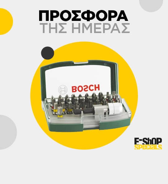 Bosch Σετ 32 Μύτες Κατσαβιδιού Αστέρι / Allen / Σταυρός