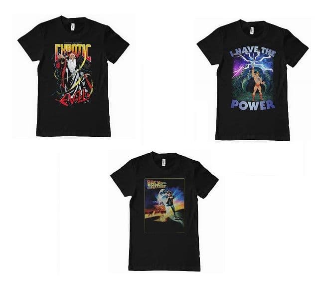 2+1 geek t-shirts από το eFantasy.gr