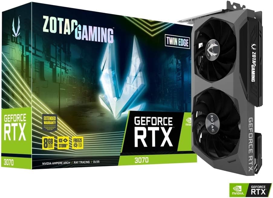 Zotac GeForce RTX 3070 8GB Twin Edge OC LHR Κάρτα Γραφικών