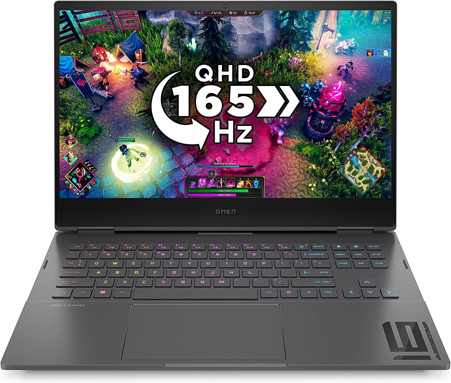 HP Omen 16-n0000sa (16.1" QHD IPS 165Hz / Ryzen 7 6800H / 16GB / 1TB / RTX 3070 Ti / Windows 11)