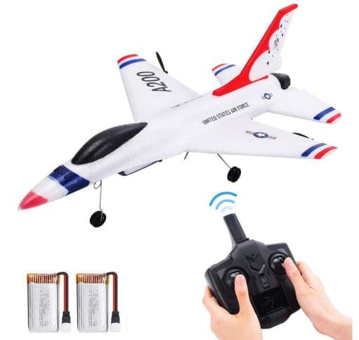  RC Airplane XK A200 F-16B, 290mm Wingspan, 2.4GHz 2CH 6-Axis Gyro EPP Glider, Fixed Wing RTF For Beginner, στα 24,32€, Banggood